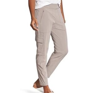 Athleta Chelsea Utility Cargo Pants - Size 14 - Light Asphalt